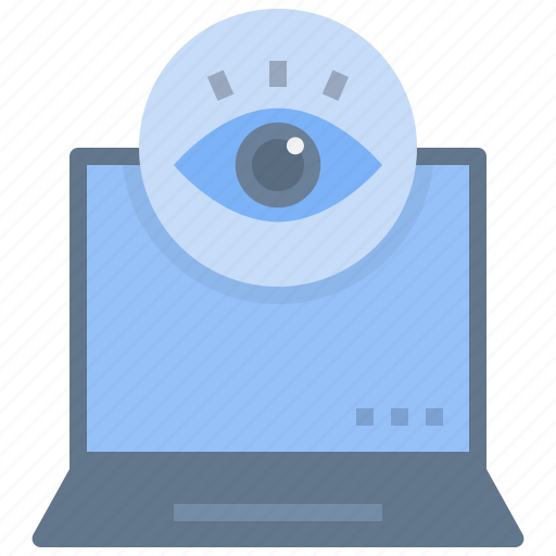 Tracking, control, eye, keylogger, spy, privacy, watch icon - Download on Iconfinder