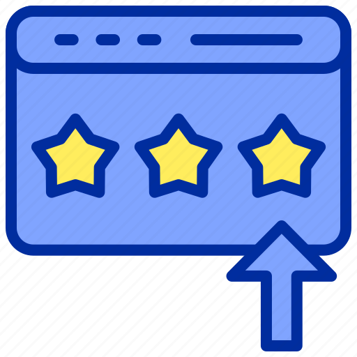 Arrow, click, rating, star, website icon - Download on Iconfinder