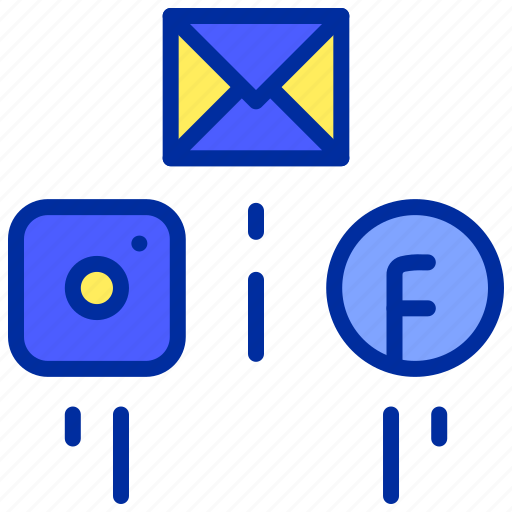 Email, facebook, instragram, social network icon - Download on Iconfinder