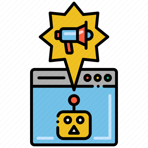Ads, android, robot, technology icon - Download on Iconfinder