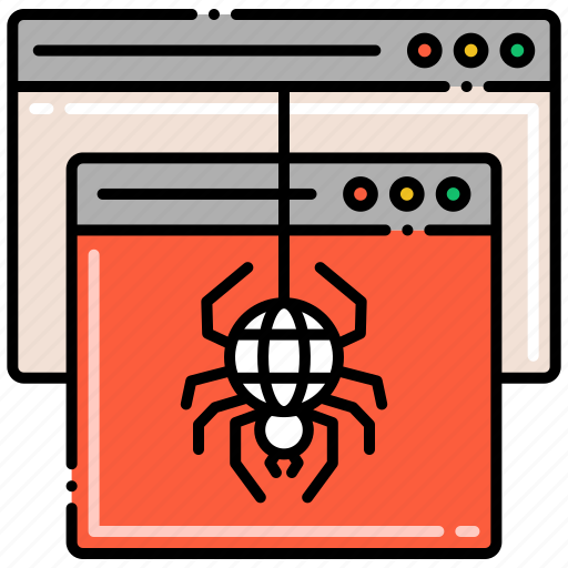 Crawler, horror, spider, spiderweb icon - Download on Iconfinder