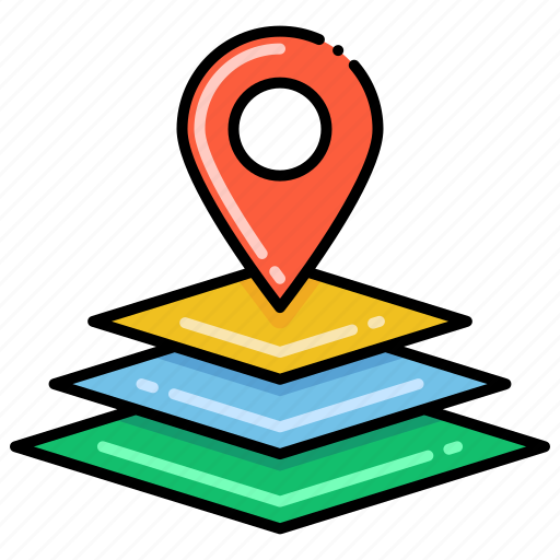 Gps, location, map, pack icon - Download on Iconfinder