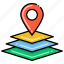 gps, location, map, pack 