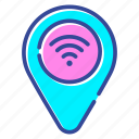 hotspot, mobile, network, internet, connection, signal, wifi, device, technology