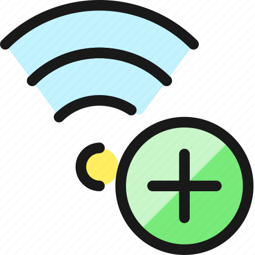 Wifi, add icon - Download on Iconfinder on Iconfinder