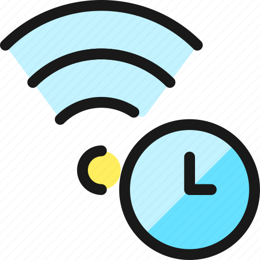 Wifi, clock icon - Download on Iconfinder on Iconfinder
