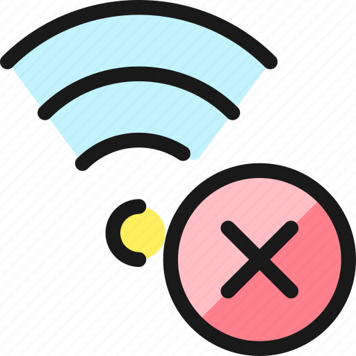 Wifi, delete icon - Download on Iconfinder on Iconfinder
