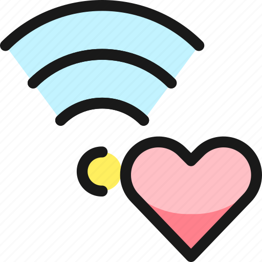 Wifi, heart icon - Download on Iconfinder on Iconfinder