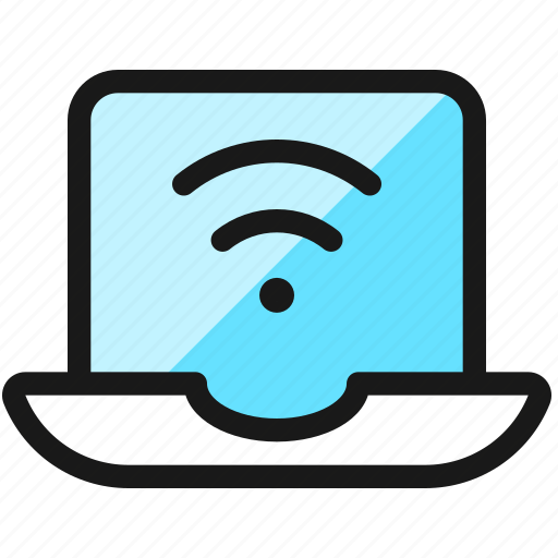 Wifi, laptop icon - Download on Iconfinder on Iconfinder
