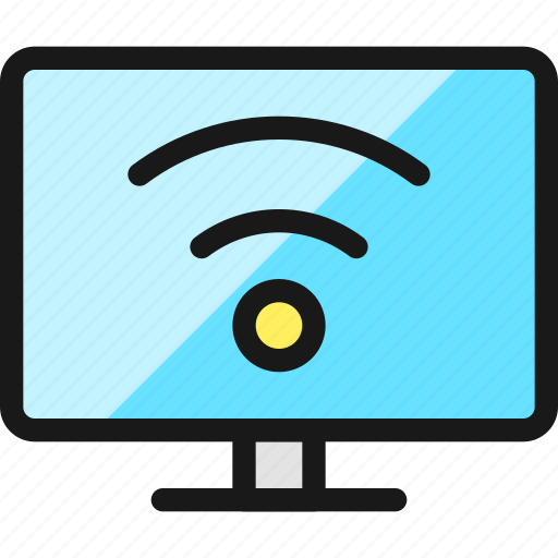 Wifi, monitor icon - Download on Iconfinder on Iconfinder