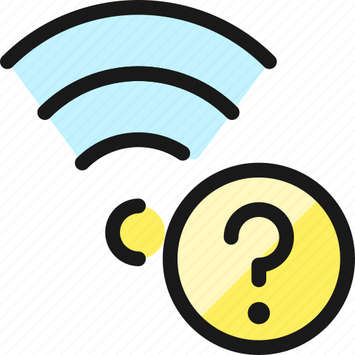 Wifi, question icon - Download on Iconfinder on Iconfinder