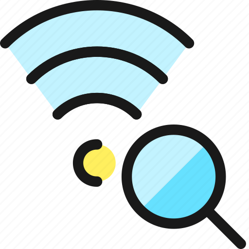 Wifi, search icon - Download on Iconfinder on Iconfinder