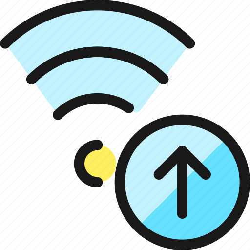 Wifi, upload icon - Download on Iconfinder on Iconfinder