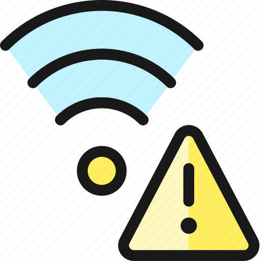 Wifi, warning icon - Download on Iconfinder on Iconfinder