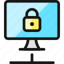 monitor, lock
