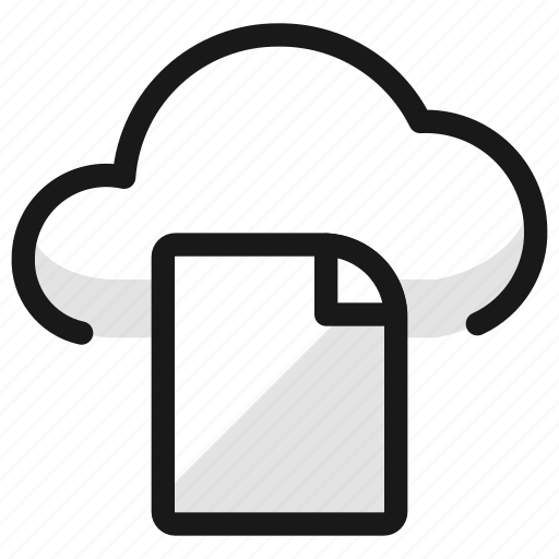 Cloud, file icon - Download on Iconfinder on Iconfinder