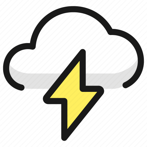 Cloud, flash icon - Download on Iconfinder on Iconfinder