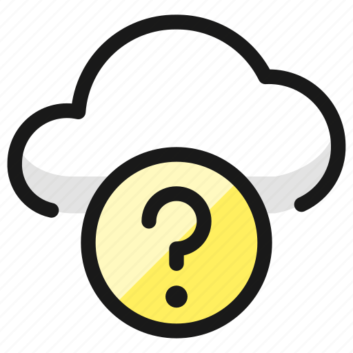 Cloud, question icon - Download on Iconfinder on Iconfinder