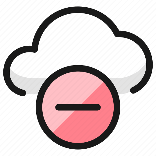 Cloud, subtract icon - Download on Iconfinder on Iconfinder