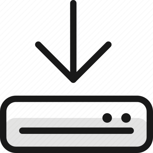 Harddrive, download icon - Download on Iconfinder