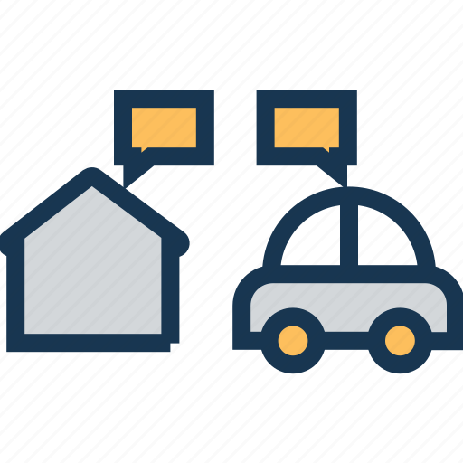 Car, smart, internet of things, iot, technology icon - Download on Iconfinder