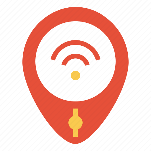 Gps, internet, location, pin, wireless icon - Download on Iconfinder