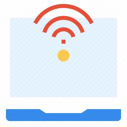 Business, communication, internet, laptop, online, signal icon - Download on Iconfinder