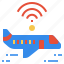 aeroplane, air, internet, plane, service, wireless 