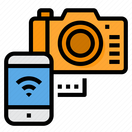 Internet, camera, wireless, things, smartphone, control icon - Download on Iconfinder
