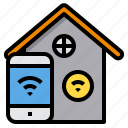 smart, home, internet, things, house, smartphone, control