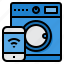 smart, internet, machine, app, things, washing, smartphone 