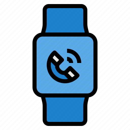 Smart, internet, call, wristwatch, phone, watch, things icon - Download on Iconfinder