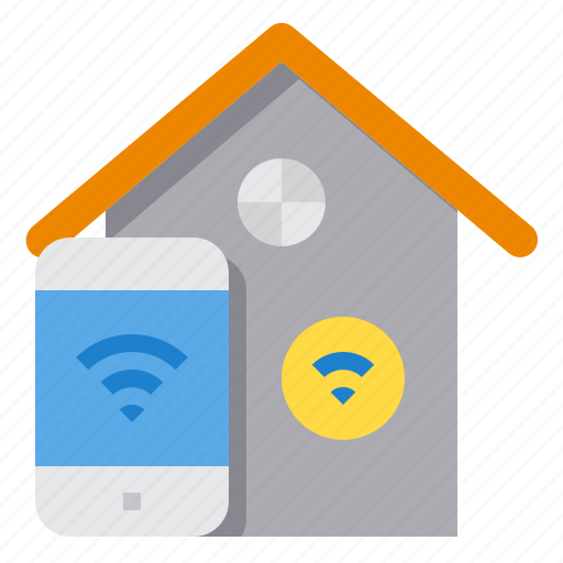 House, home, smartphone, smart, control, internet, things icon - Download on Iconfinder