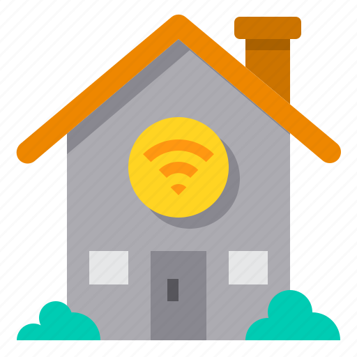 House, home, smart, control, internet, wireless, things icon - Download on Iconfinder