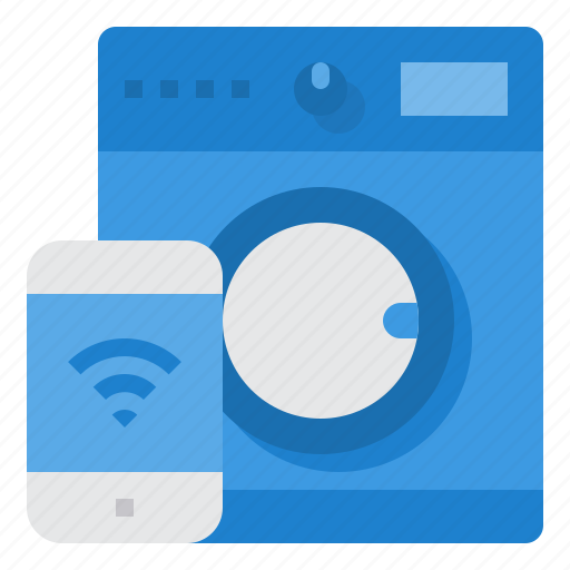 Smartphone, smart, machine, internet, things, app, washing icon - Download on Iconfinder