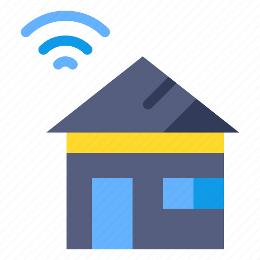 Smart, house, home, internet, wifi icon - Download on Iconfinder