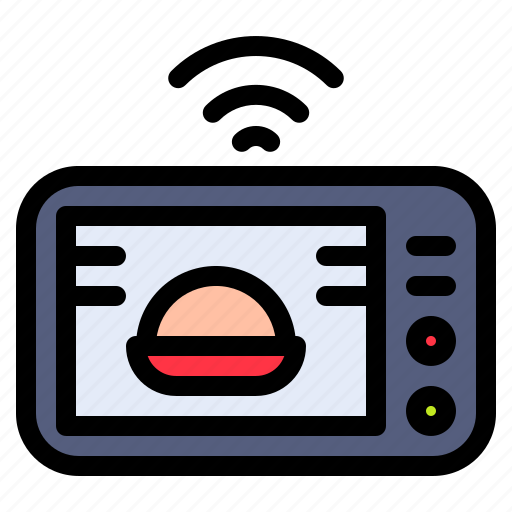 Microwave, internet, oven, iot, wifi icon - Download on Iconfinder