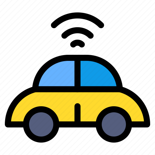 Smart, car, connected, vehicle icon - Download on Iconfinder