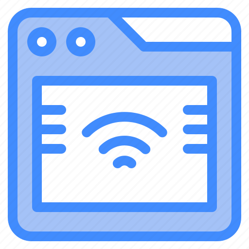 Wifi, website, browser, webpage icon - Download on Iconfinder