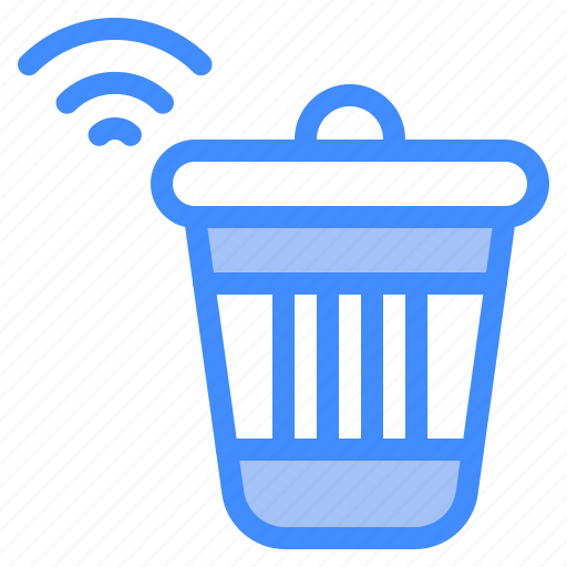 Can, network, home, technology, trash, smart icon - Download on Iconfinder