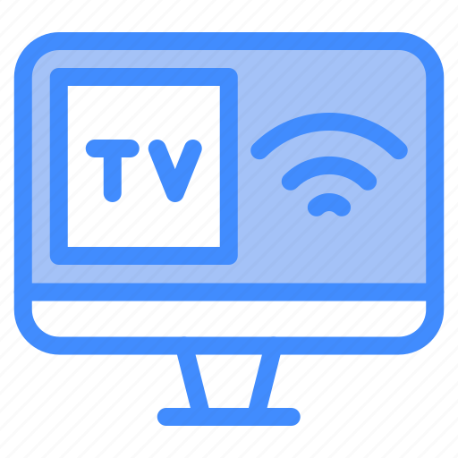 Wireless, tv, monitor, smart, television icon - Download on Iconfinder