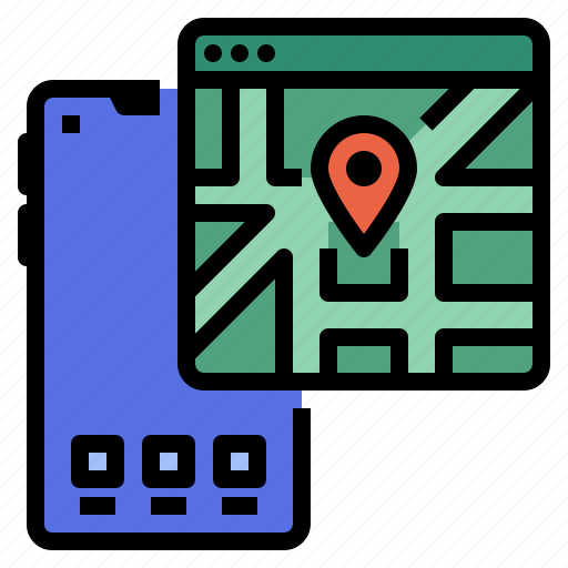 Application, location, map, tracking, gps icon - Download on Iconfinder