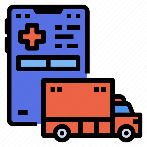 Application, ambulance, hospital, medical, smartphone icon - Download on Iconfinder