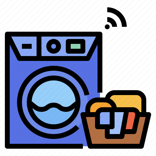 Machine, clothing, wash, washing, smart icon - Download on Iconfinder