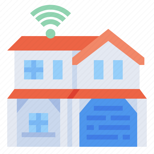Estate, internet, real, building, smarthome, wifi icon - Download on Iconfinder