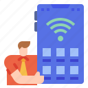 smartphone, application, hotspot, wifi, wireless