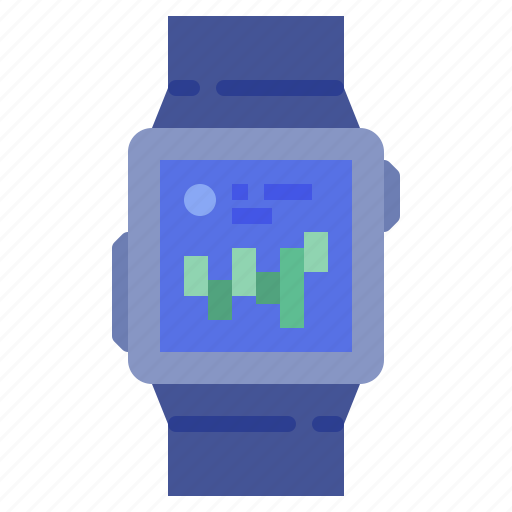 Investment, application, stock, smartwatch, statistic icon - Download on Iconfinder