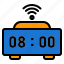 smart, clock, alarm, digital, wifi, time, watch 