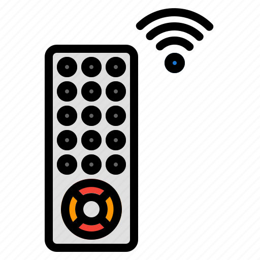 Remote, control, home, smart, television, tv, wireless icon - Download on Iconfinder