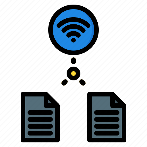 Wifi, wireless, signal, connection, network, database, cloud icon - Download on Iconfinder